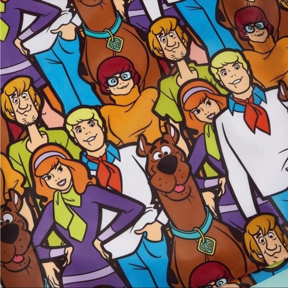 Scooby Doo Licensed Reusable, Foldable Tote / Shopping Bag, Mystery Machine, NEW - Picture 2 of 6